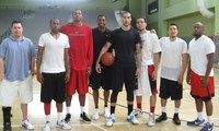 IBL All Star selects Defenders workout w Coach Lewis.JPG